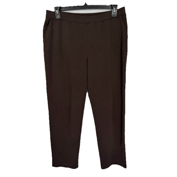 Chicos Weekends Pants Womens 2/Large Short Pull On Stretch High Rise Pockets - Picture 1 of 10